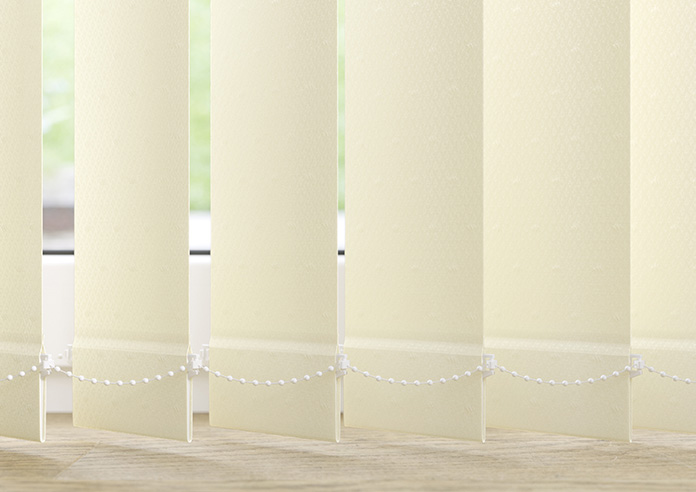 Crossweave, Beige - Vertical Blind - Image 4